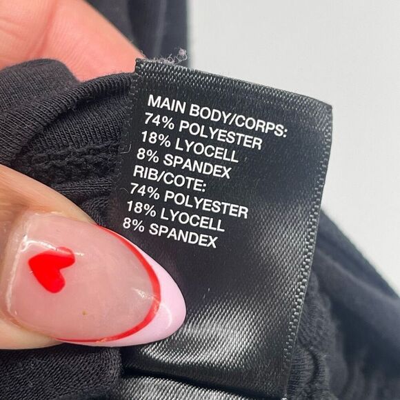 Zella Girl’s Black Drawstring Long Sleeve Pullover Top XS 5/6 - Picture 8 of 11